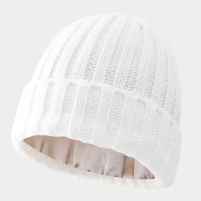 Masiliti Silk Satin Wool Beanie