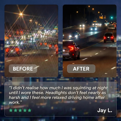 Anti-Glare Glasses for Night Driving