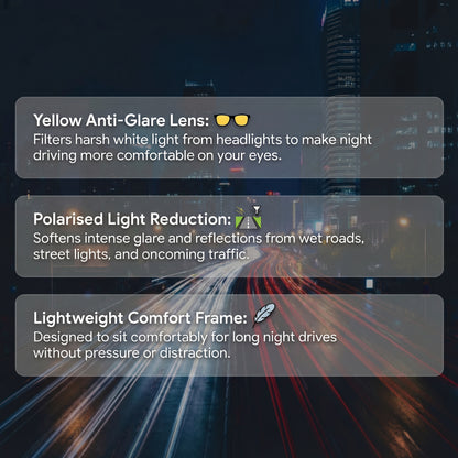 Anti-Glare Glasses for Night Driving