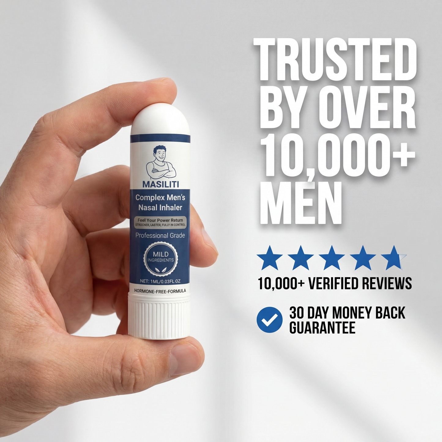 MASILITI MENS PERFORMANCE INHALER